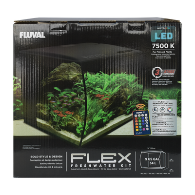 ACUARIO FLUVAL FLEX NEGRO HAGEN