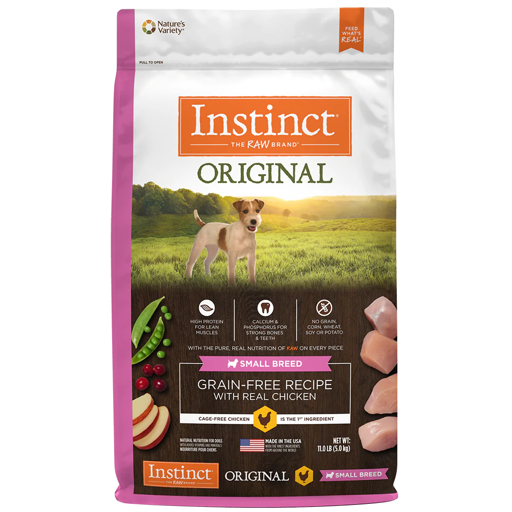 INSTINCT ORIGINAL POLLO (PERROS) SMALL BREED LIBRE DE GRANOS
