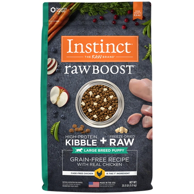 INSTINCT RAW BOOST LARGE BREED PUPPY CHICKEN