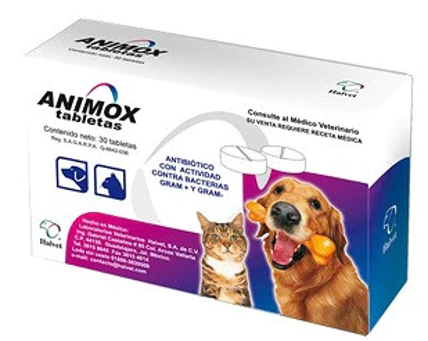ANIMOX 150 MG 30 TABLETAS - HALVET