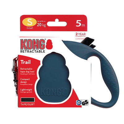 Kong Correa Retractil Trail Azul