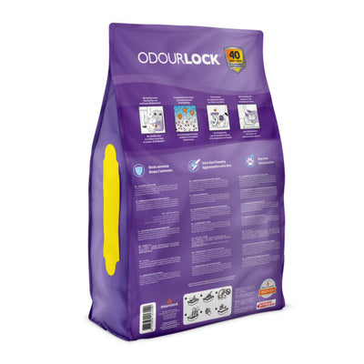 Intersand Arena aglutinante de arcilla Odour Lock aroma lavanda para gato