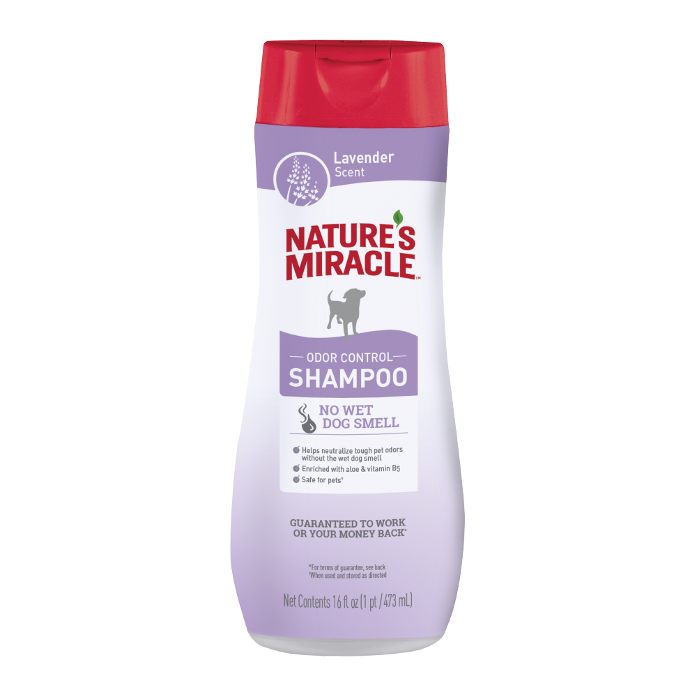 Nature's Miracle Shampoo Aroma Lavanda para Perro, 473 ml