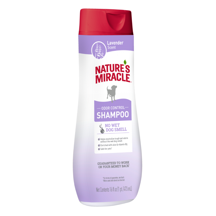 Nature's Miracle Shampoo Aroma Lavanda para Perro, 473 ml