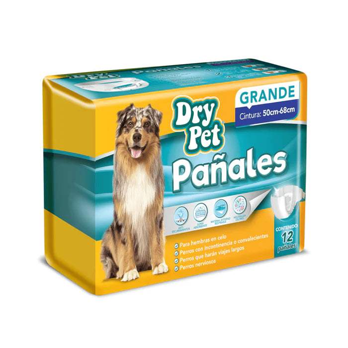 Dry Pet Pañales para Perro