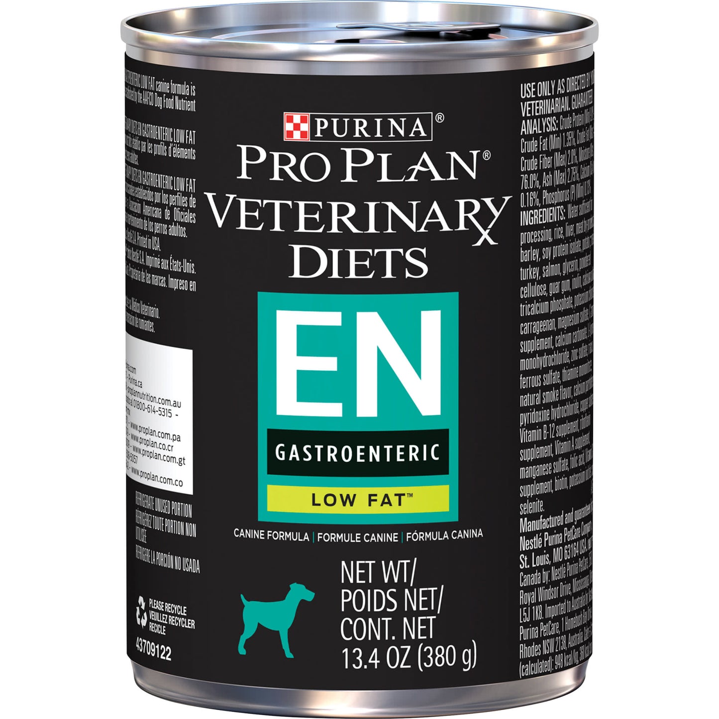 purina pro plan veterinary diets Lata Perro EN Low Fat