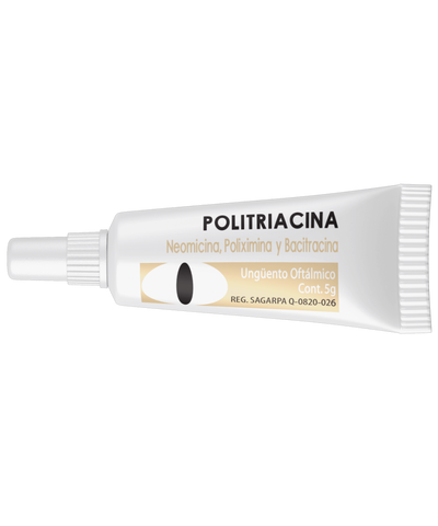 POLITRIACINA UNGÜENTO OFTALMICO 5GR - SANTGAR