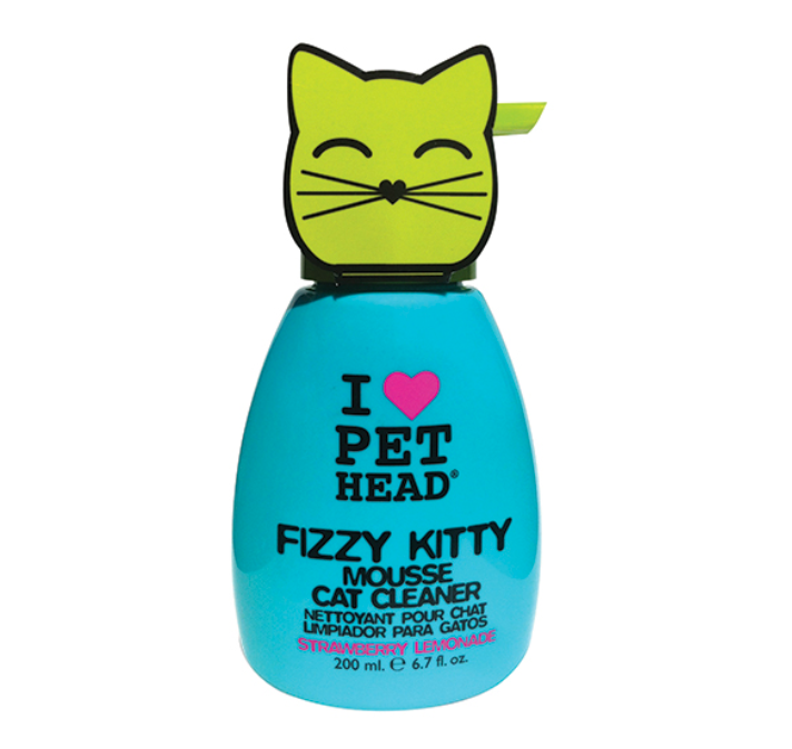 Pet Head Champú en Espuma Fizzy Kitty Mousse Gato 198 ml