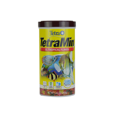 TETRAMIN TROPICAL LARGE FLAKES 5.6 OZ - 2.8 OZ