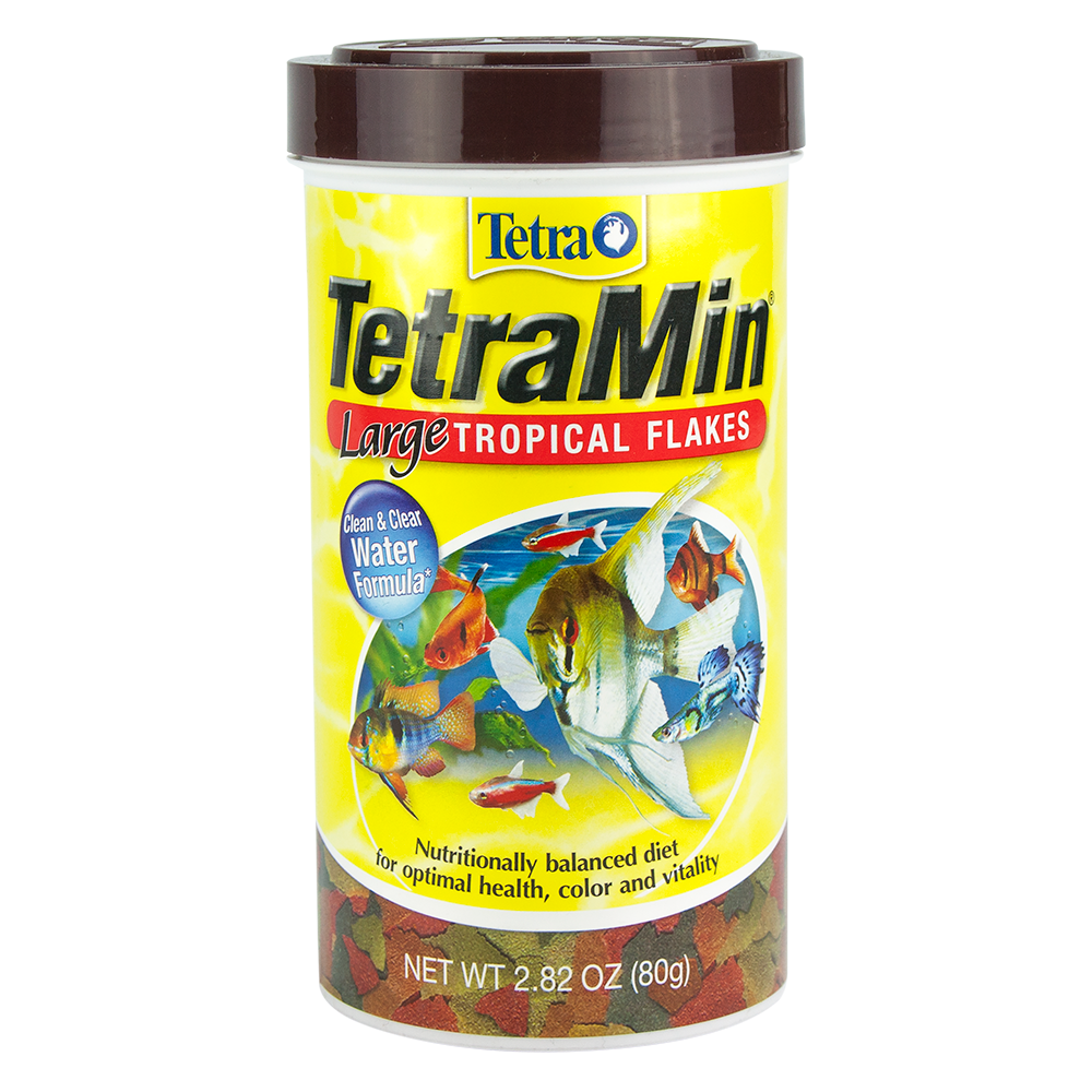 TETRAMIN TROPICAL LARGE FLAKES 5.6 OZ - 2.8 OZ