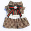 Paw Pets- Vestido Gucci café
