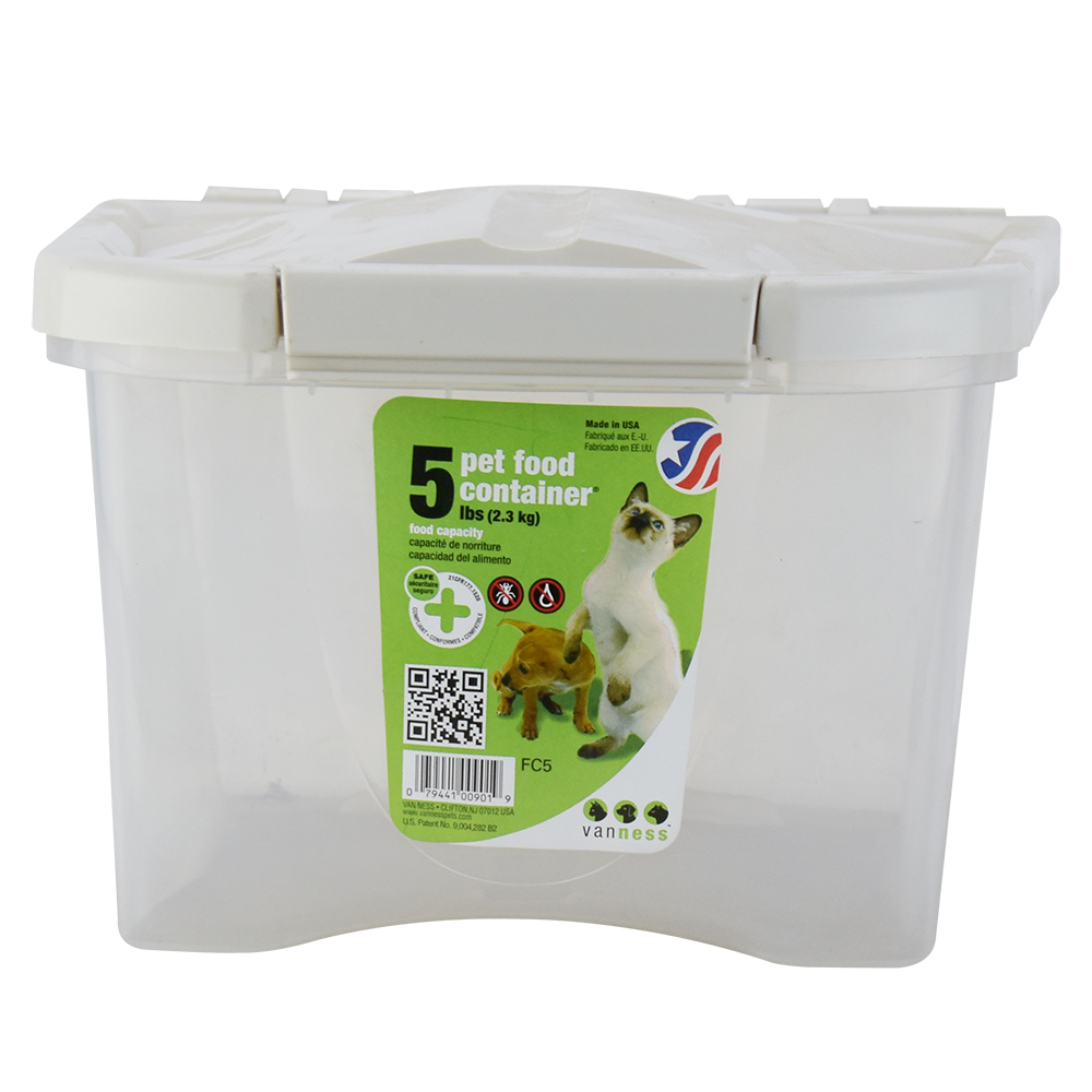 CONTENEDOR DE ALIMENTO 5 LB - 50 LB VAN NESS