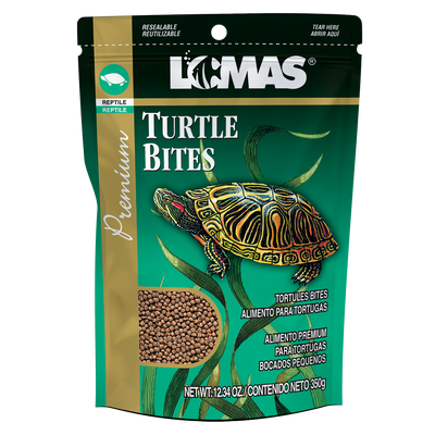 TURTLE BITES 90 G - 1.5 KG LOMAS
