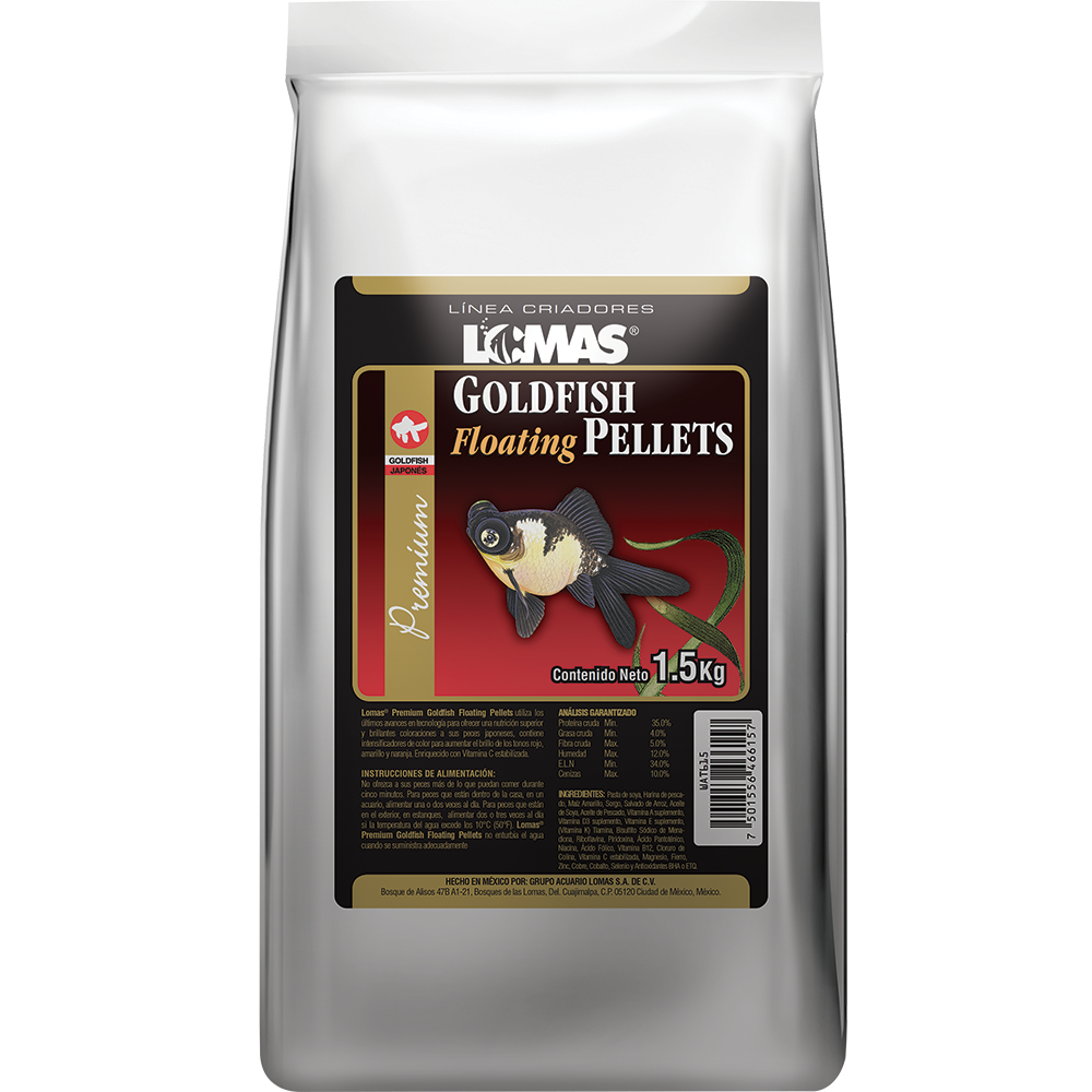 PELLETS P/PEZ JAPONES 90 G - 1.5 KG LOMAS