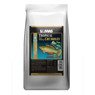 MINI PELLETS P/PECES TROPICALES 90 G - 1.5 KG LOMAS