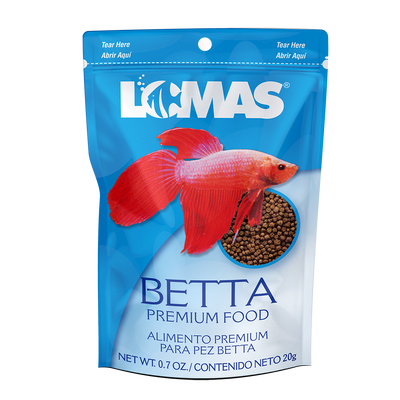 ALIMENTO PREMIUM BETTA 8 G - 20 G LOMAS