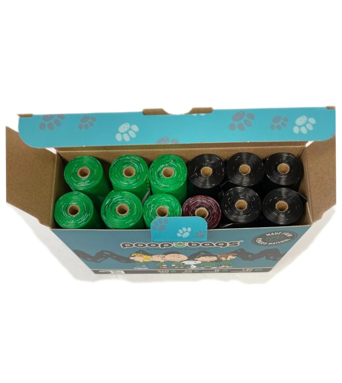 Poop Bags Bolsas Biodegradables Snoopy 360pzas