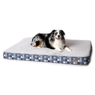 K&H Cama Ortopédica Superior Gris/Patitas Grande