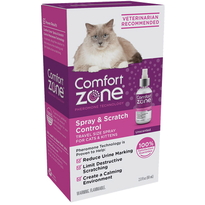 Comfort Zone Atomizador Control Rociado de Orina y Rasguños Destructivos