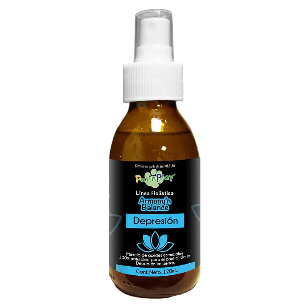 Pet´n Play MEZCLA DE ACEITES ESENCIALES EN SPRAY PARA DEPRESIÓN EN PERROS120ML
