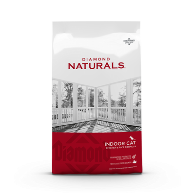 Diamond Naturales Indoor Cat Chicken & Rice Formula Hairball Control