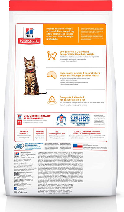 Hill's Science Diet, Alimento para Gato Adulto Receta Original Light