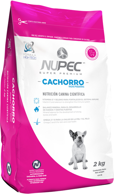 Nupec Cachorro (Raza pequeña)