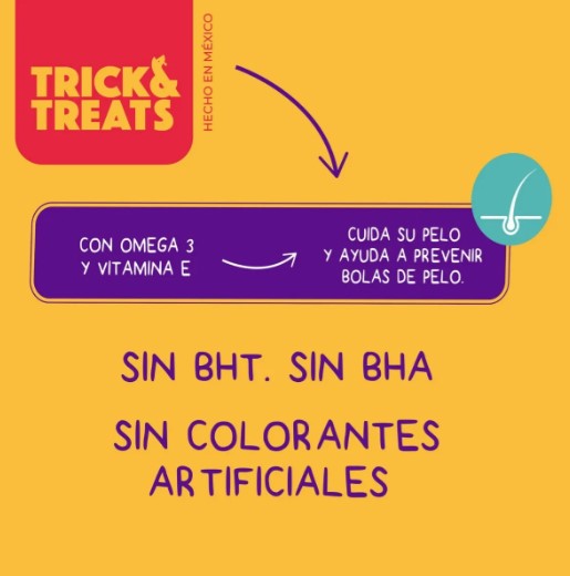 TRICK & TREATS PURRS DE POLLO PARA GATOS