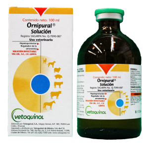ORNIPURAL INYECTABLE 100ML - VETOQUINOL