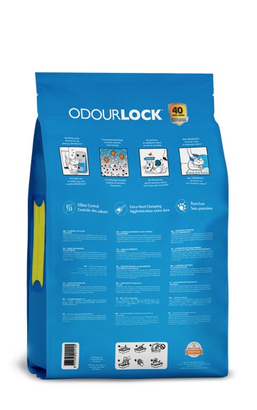 Intersand Arena aglutinante de arcilla odour lock sin aroma para gato
