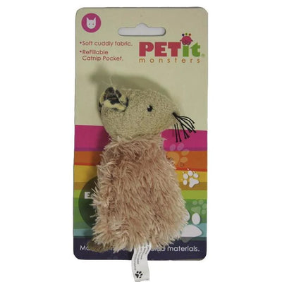 RATON DE PELUCHE CON CATNIP - PETIT MONSTERS