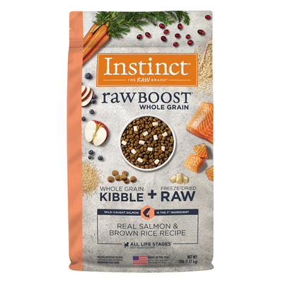 INSTINCT RAW BOOST WHOLE GRAIN SALMÓN (PERROS)