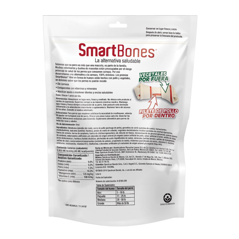 SmartBones Huesos Pollo Mini