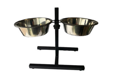 Grand Pet Elite - Base Doble Ajustable con Dos Platos