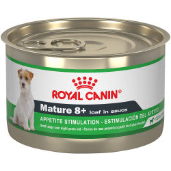Royal Canin Comida para perros enlatada para perros maduros 8+ Loaf In Sauce
