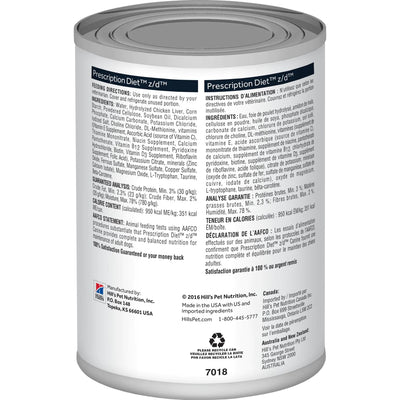 Hill's Prescription Diet z/d Canine
